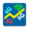 wifi signal strength meter android application logo